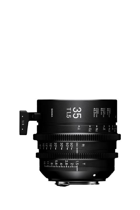 Sigma 35mm T1.5 Cine Lens Fully Luminous Feet for Canon EF Mount