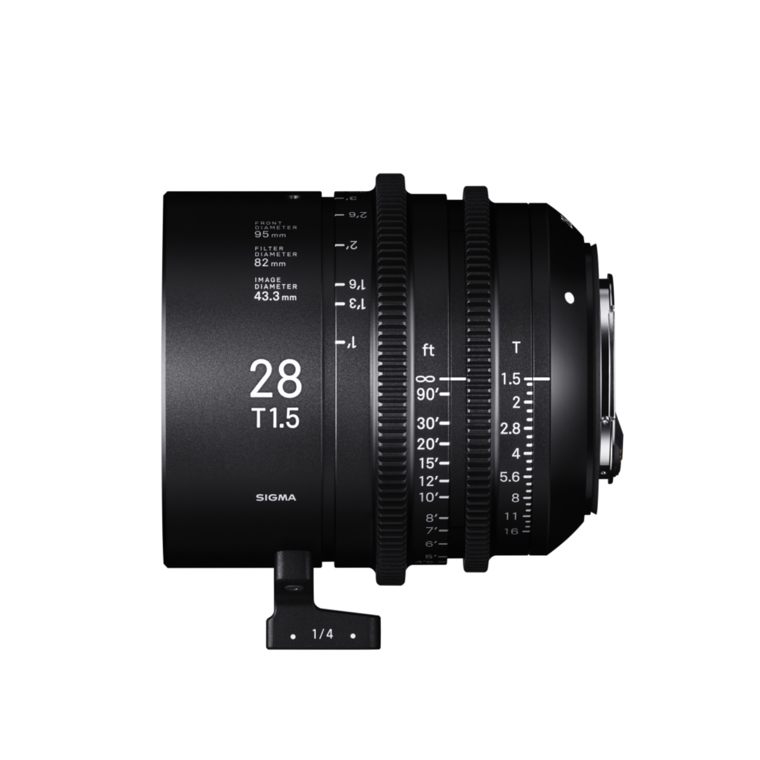 Sigma 28mm T1.5 FF High Speed Prime Cine Lens