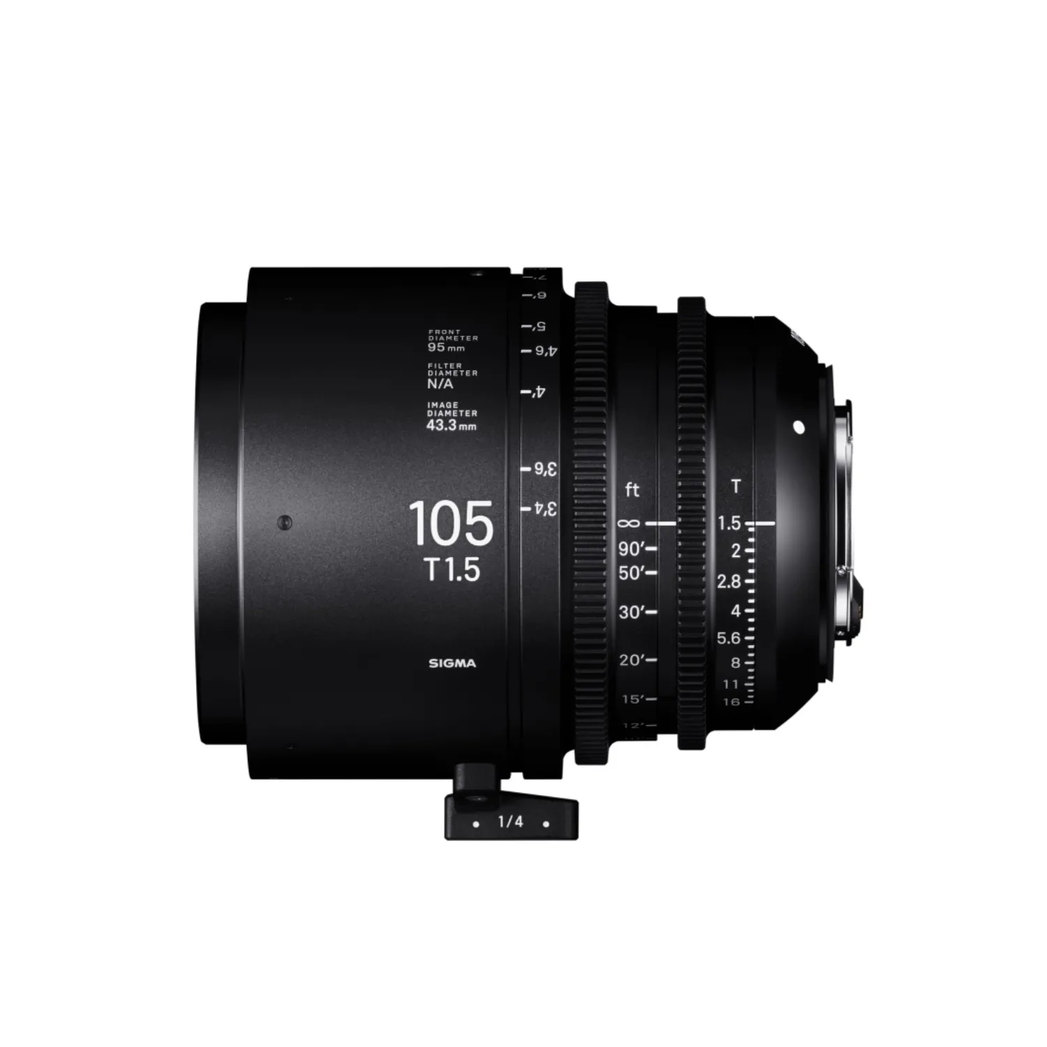 Sigma 105mm T1.5 FF High Speed Prime Cine Lens
