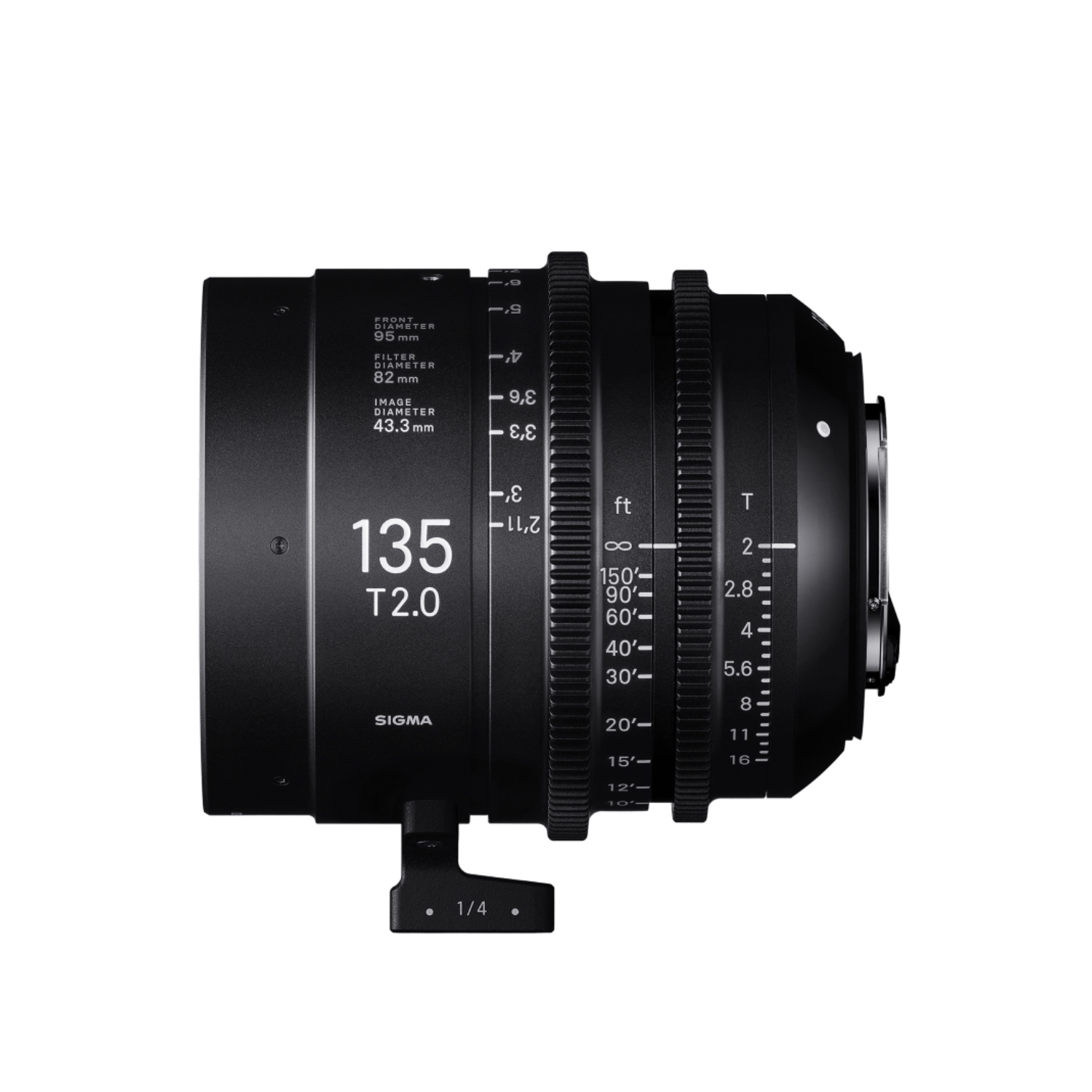 Sigma 135mm T2 FF High Speed Prime Cine Lens
