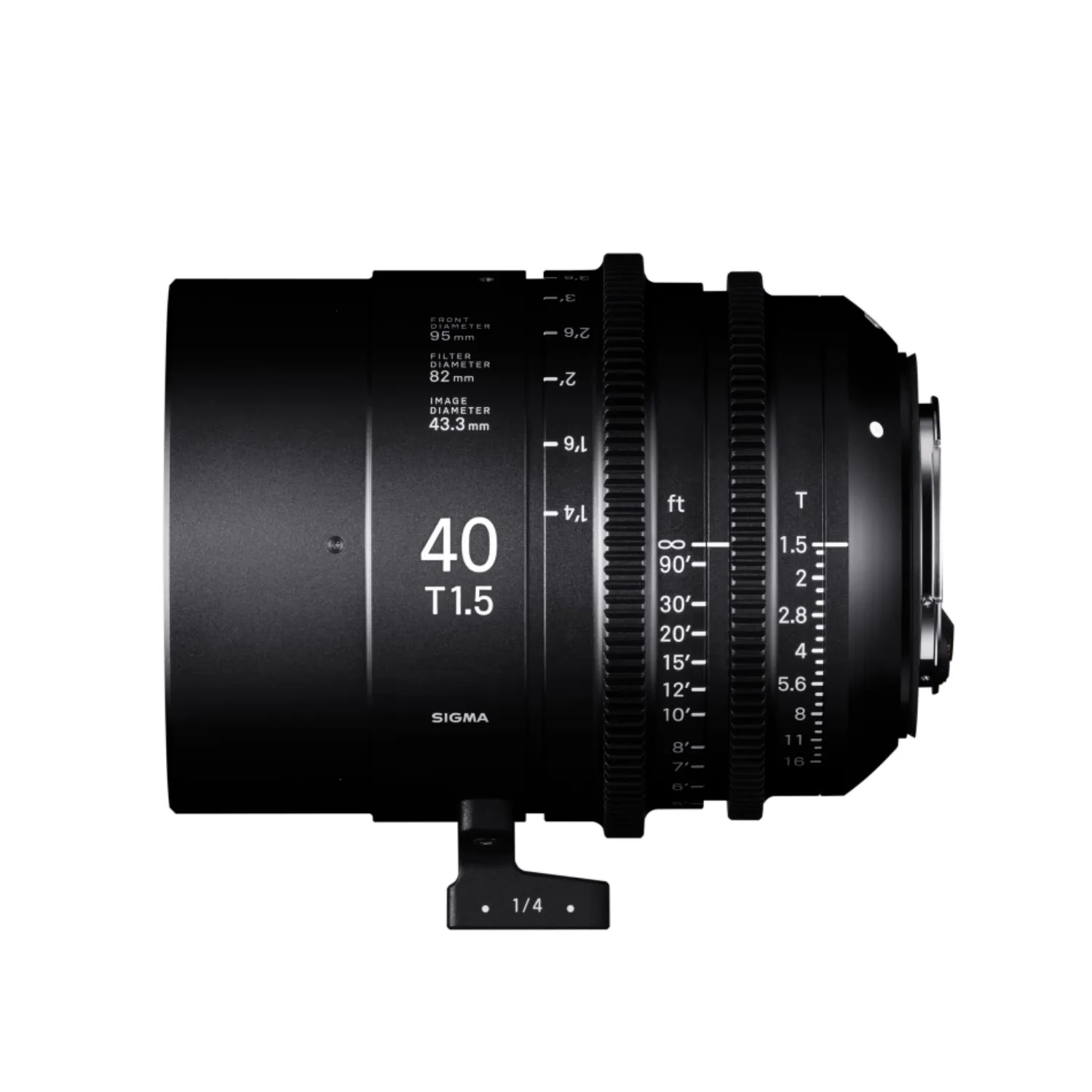 Sigma 40mm T1.5 FF High Speed Prime Cine Lens