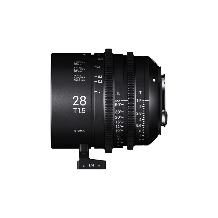 Sigma 28mm T1.5 Cine Lens for Canon EF Mount