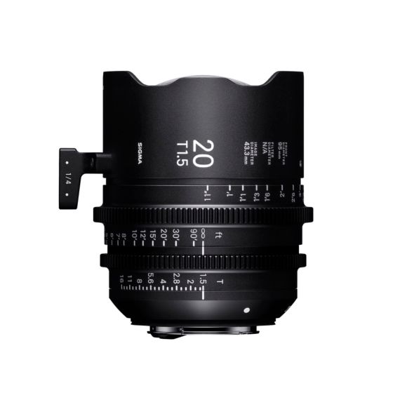 Sigma 20mm T1.5 FF High Speed Prime Cine Lens