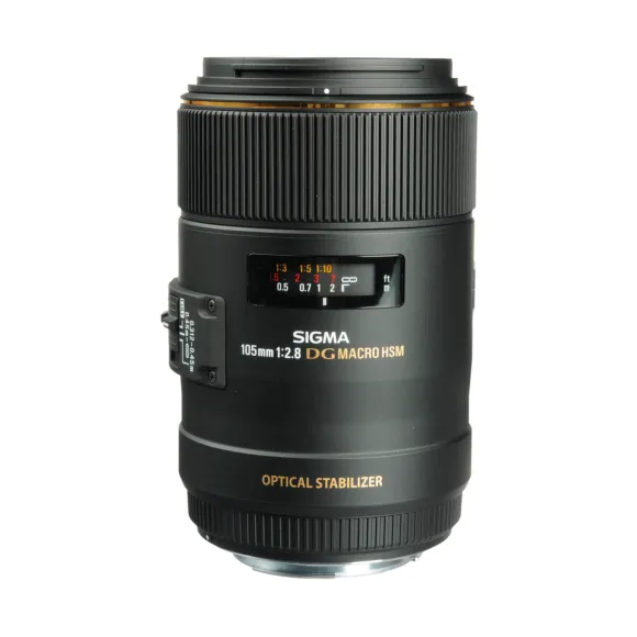Sigma 105mm f/2.8 Macro EX DG OS HSM Lens for Canon