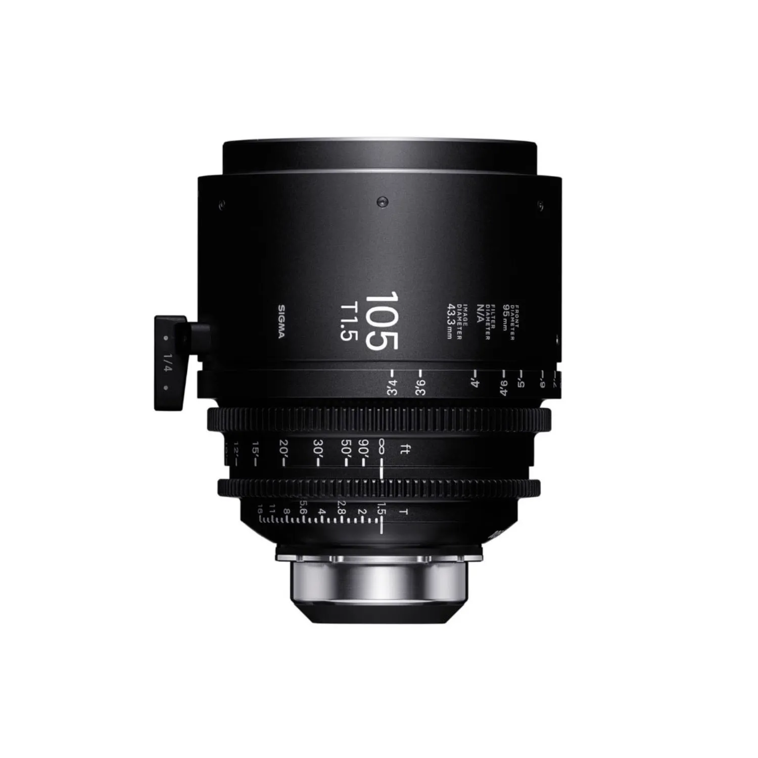 Sigma 105mm T1.5 Cine Lens for PL Mount /i-Technology