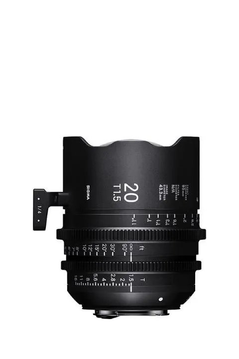Sigma 20mm T1.5 Cine Lens for Canon EF Mount