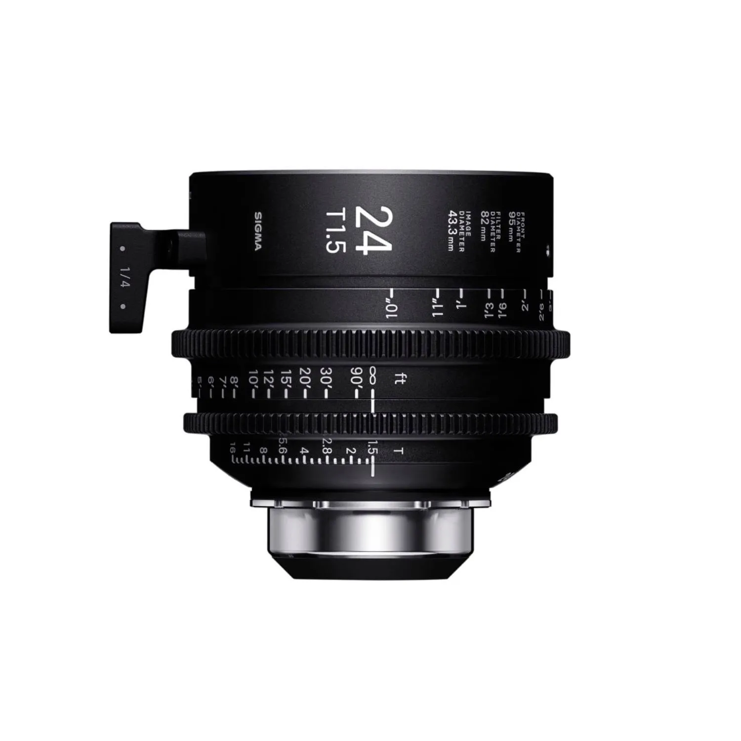Sigma 24mm T1.5 Cine Lens for PL Mount**