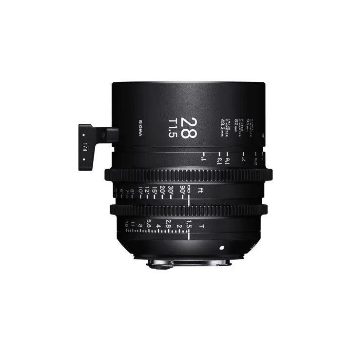 Sigma 28mm T1.5 Cine Lens for Sony E-Mount