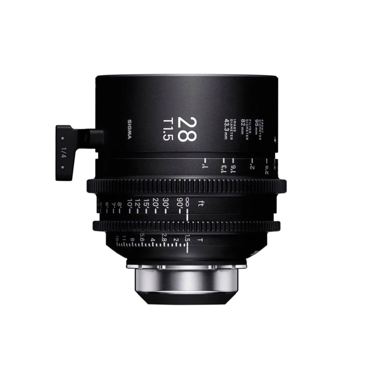 Sigma 28mm T1.5 Cine Lens for PL Mount **