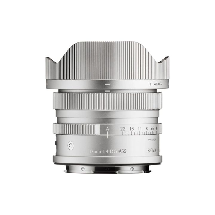 Sigma 17mm f/4 DG Contemporary Lens for L Mount - Silver