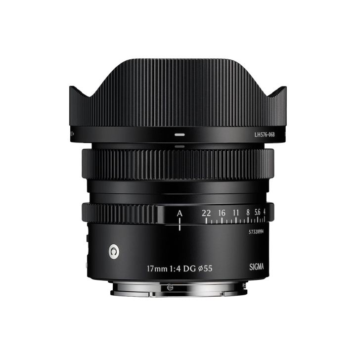 Sigma 17mm f/4 DG Contemporary Lens for L Mount - Black