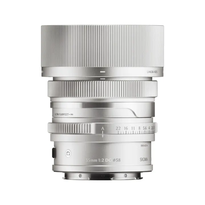 Sigma 35mm f/2 DG Contemporary Lens for L Mount Silver