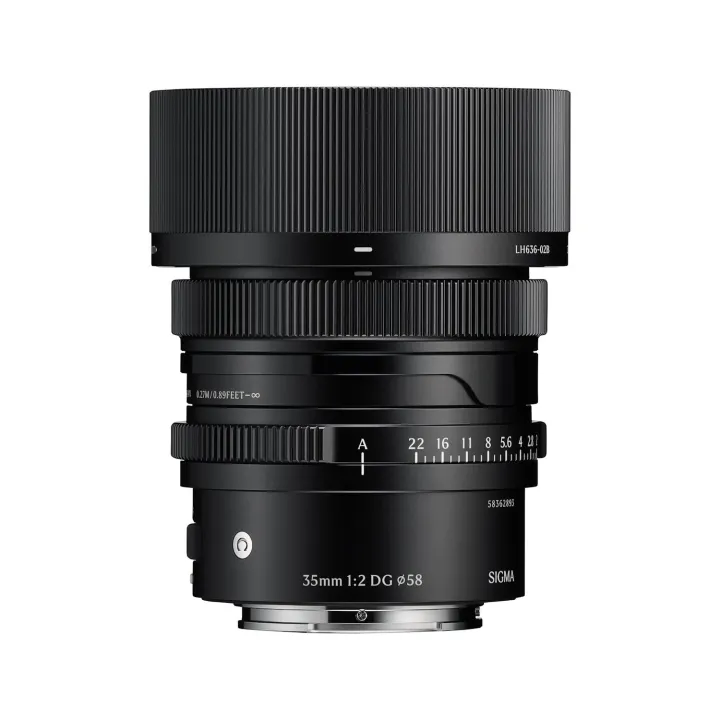 Sigma 35mm f/2 DG Contemporary Lens for L Mount Black