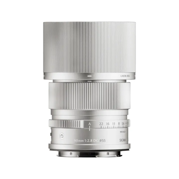 Sigma 90mm f/2.8 DG Contemporary Lens for L Mount Silver