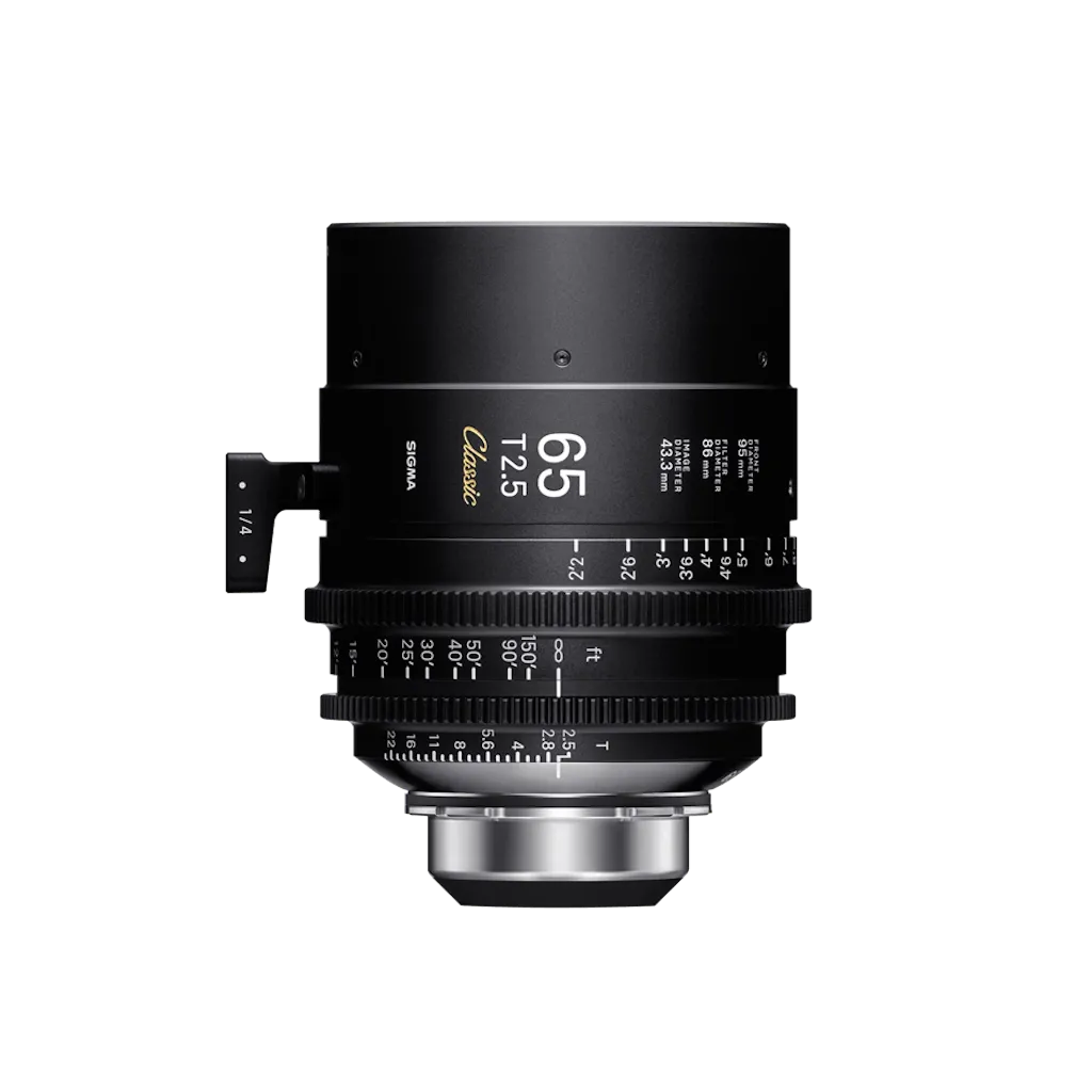 Sigma 65mm T2.5 Cine Lens FF Classic F/AP2 ( Metric ) PL Mount / i-Technology